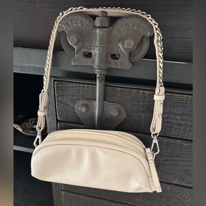 Zara Cream Bag with Chain Strap